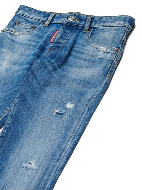 Jeans unisex bambino Dsquared2 denim blu Dsquared Kids | DQ0731D0AFNDQ01